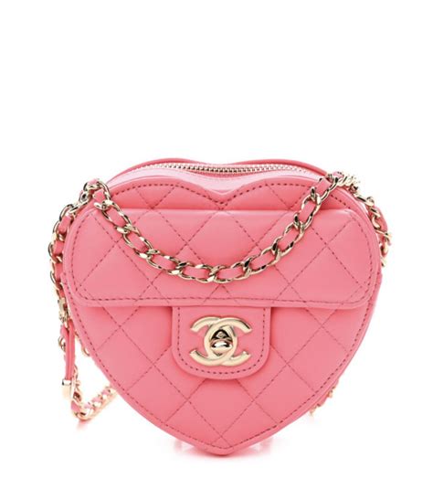 chanel quilted heart bag|buy Chanel bag online.